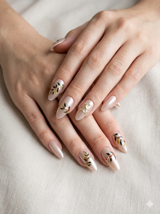 Ocean Breeze Press-On Nails With Application Kit