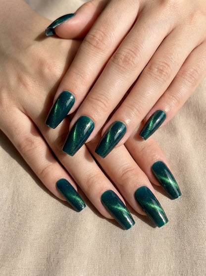 Arctic Sage  Press-On Nails With Application Kit