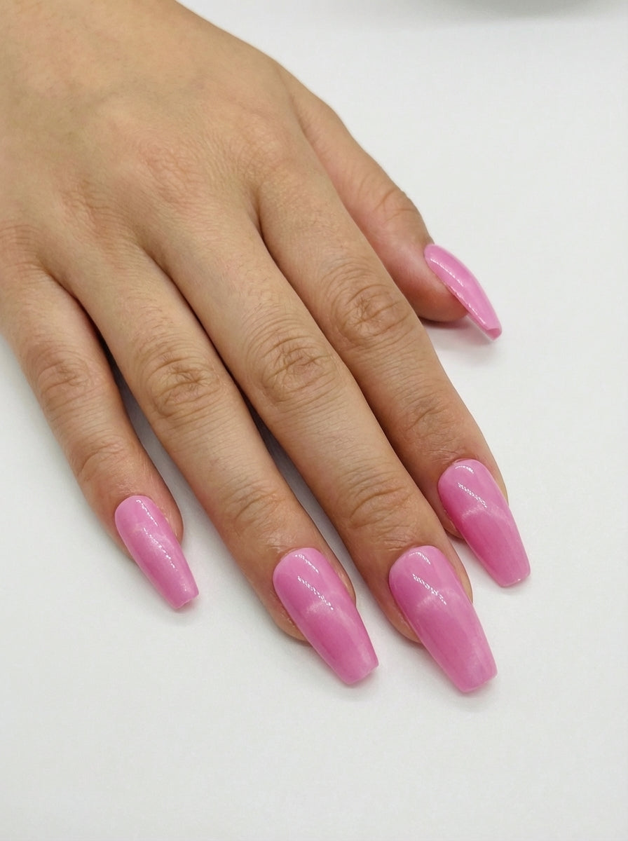 Orchid Glaze  Press-On Nails With Application Kit