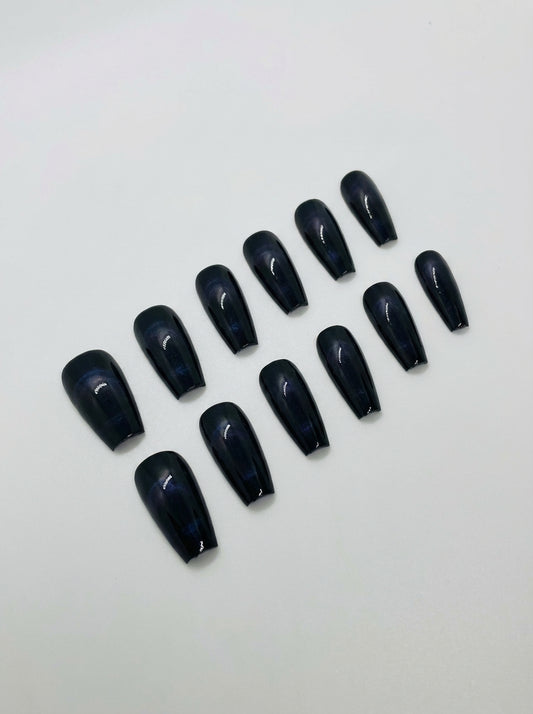 Bordeaux Bloom  Press-On Nails With Application Kit