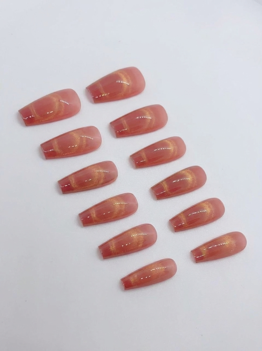 Silver Frost Press-On Nails With Application Kit