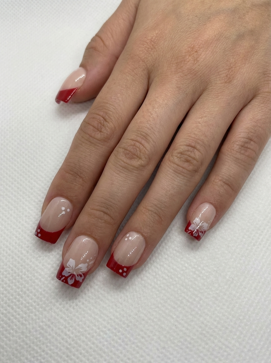 Ruby Ribbon  Press-On Nails With Application Kit