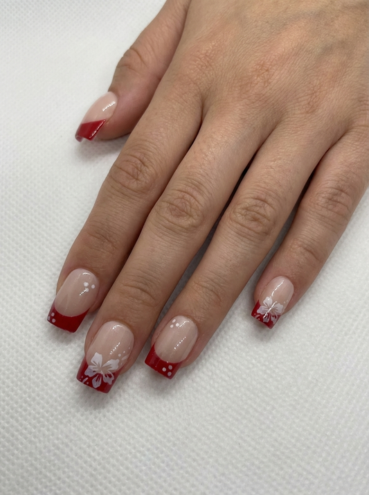 Ruby Ribbon  Press-On Nails With Application Kit
