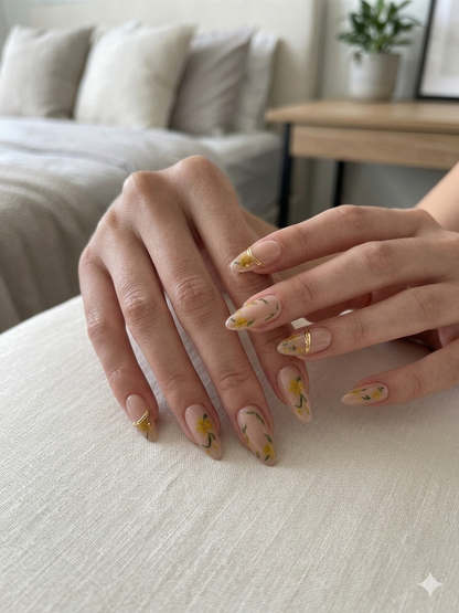 Honey Meadow Press-On Nails With Application Kit